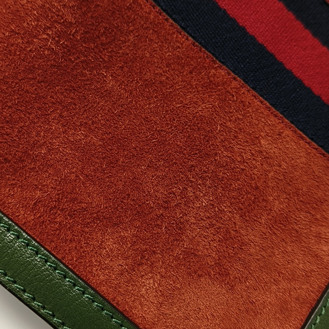 Ophidia Small Suede Red