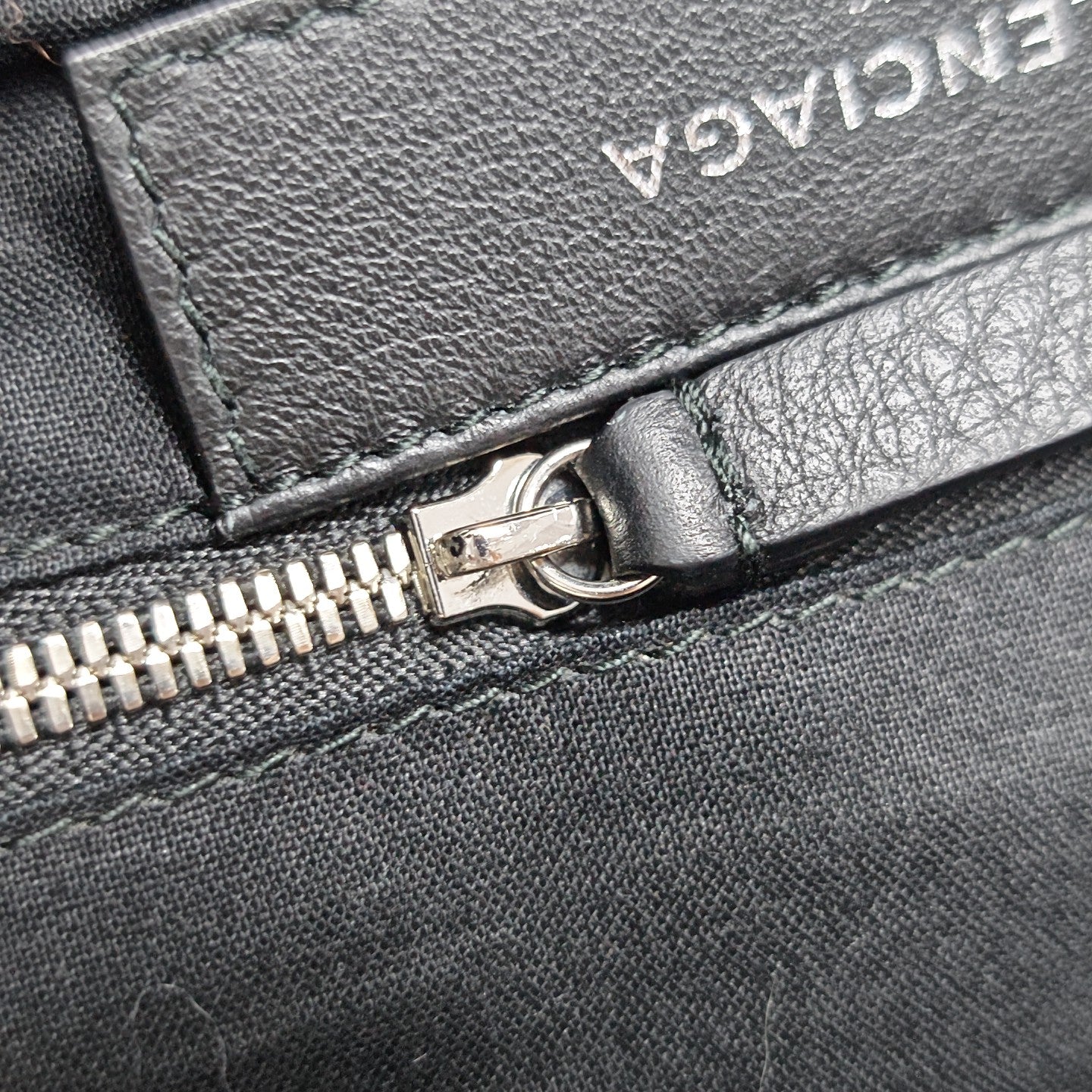 Calfskin Backpack Large Black