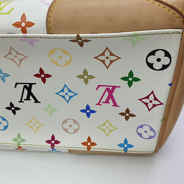 LV × TM CLAUDIA Monogram Coated Canvas White