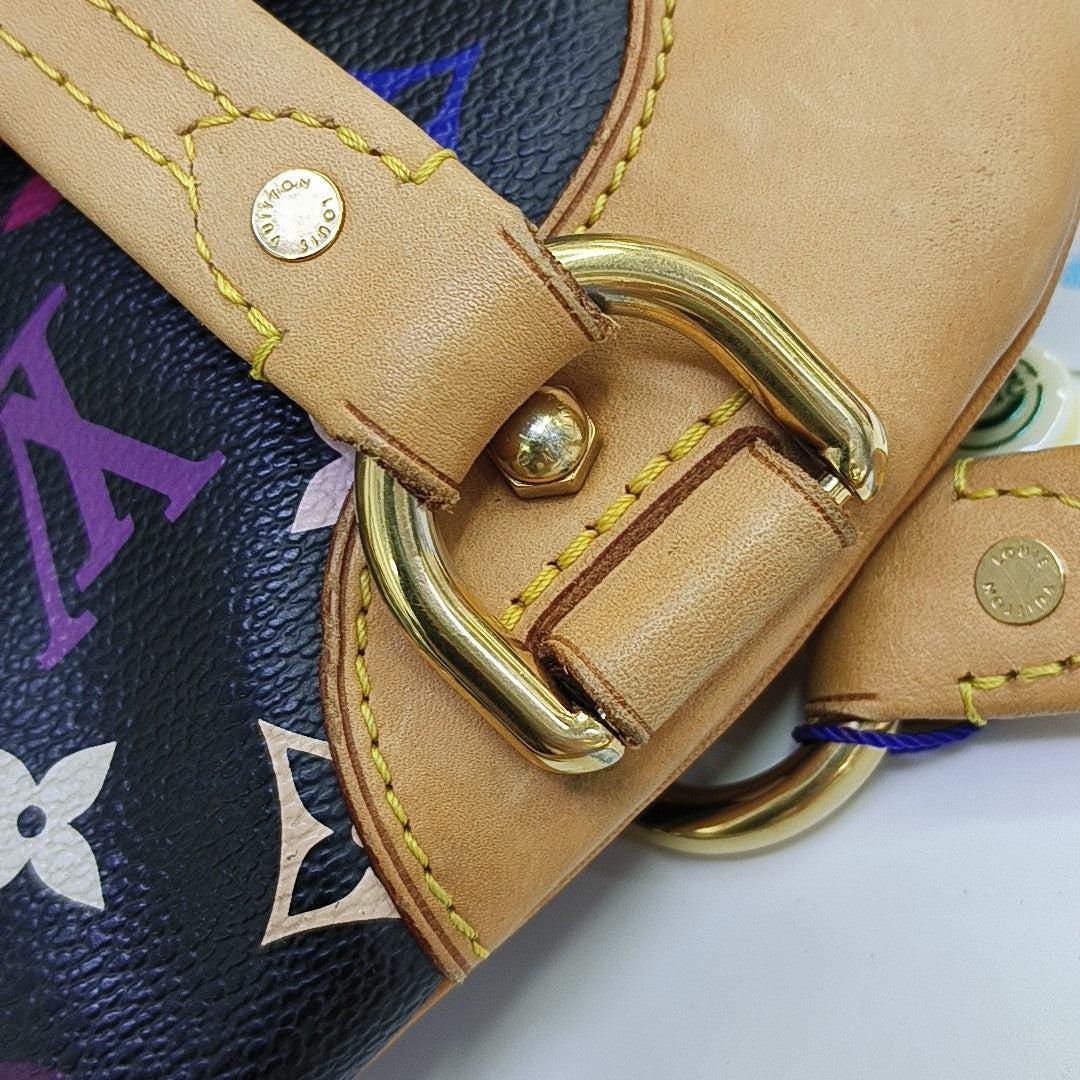 LV × TM CLAUDIA Monogram Coated Canvas Black