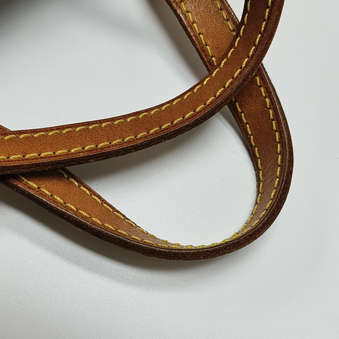 SPONTINI Monogram Coated Canvas Brown