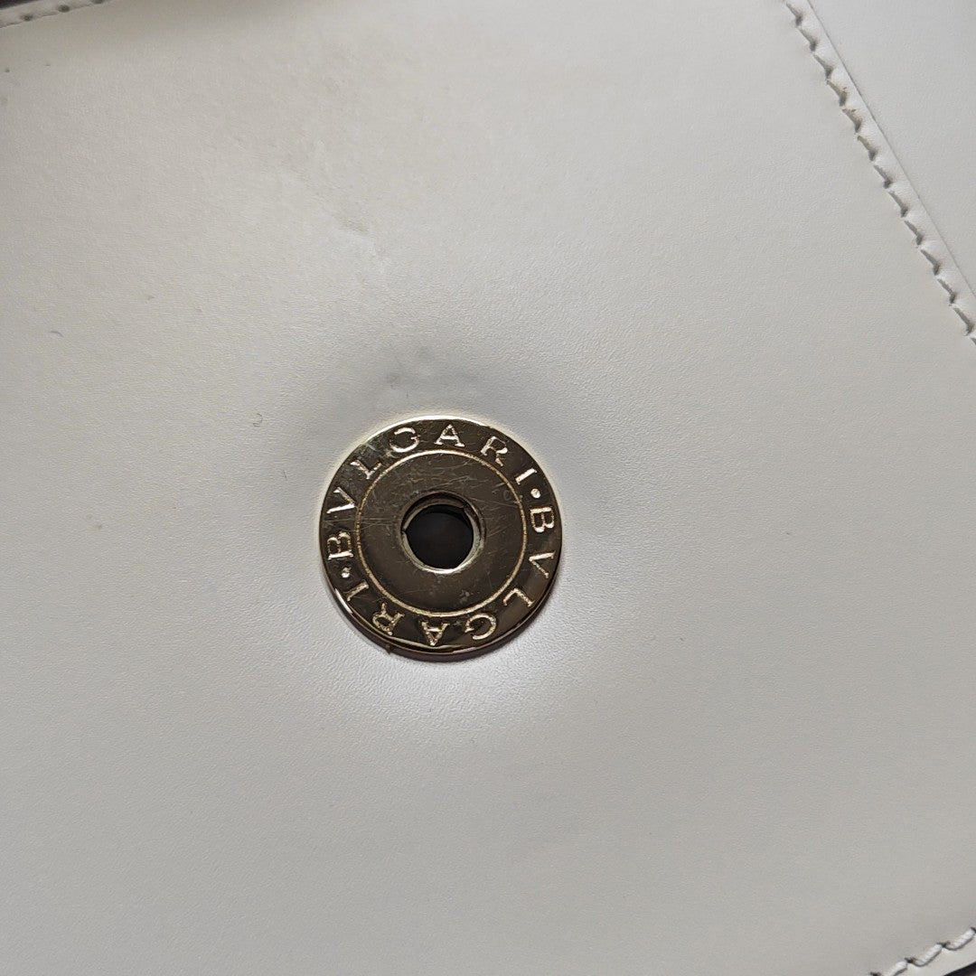 SERPENTI FOREVER Small Calfskin White