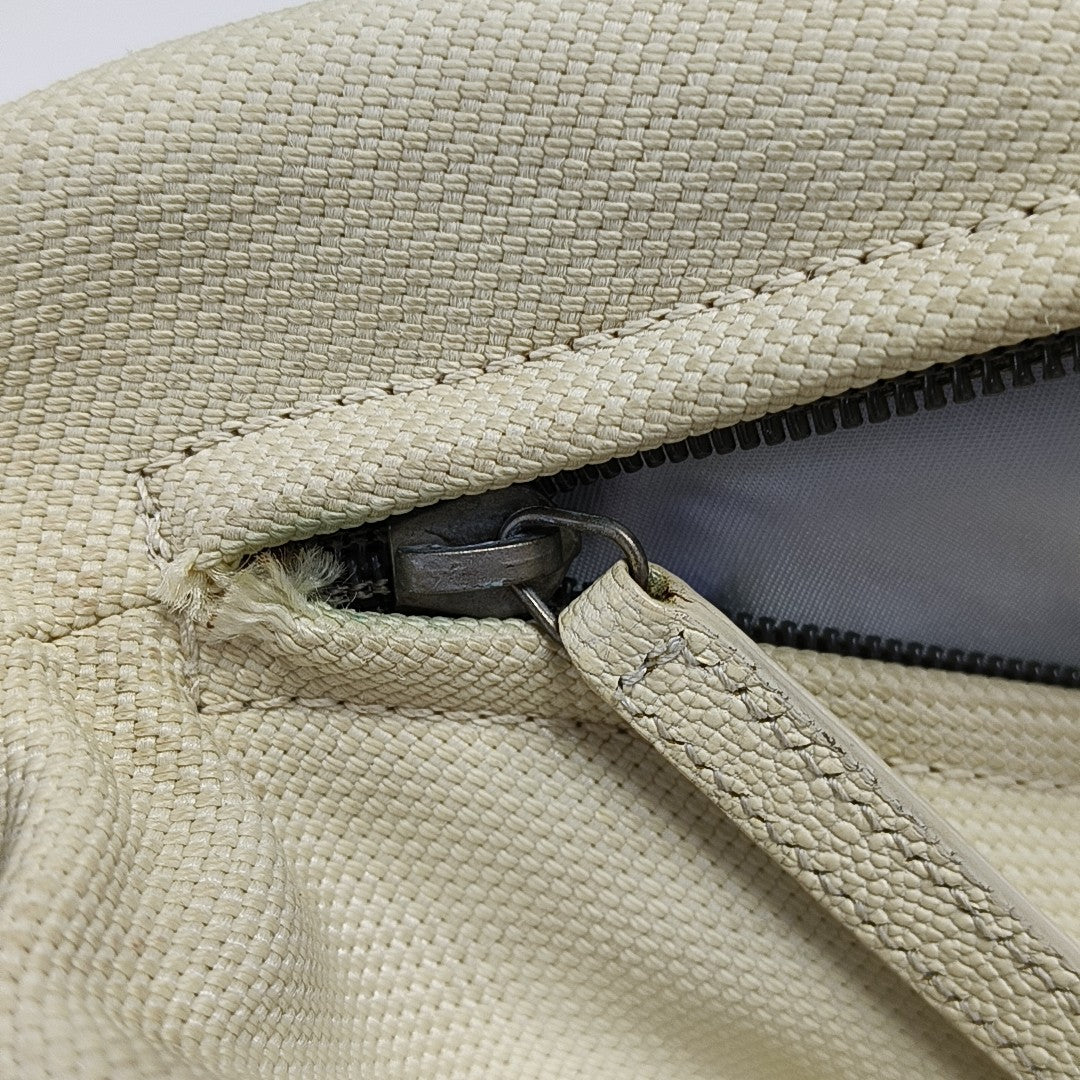 PARIS BIARRITZ Quilted Coated Canvas Gray