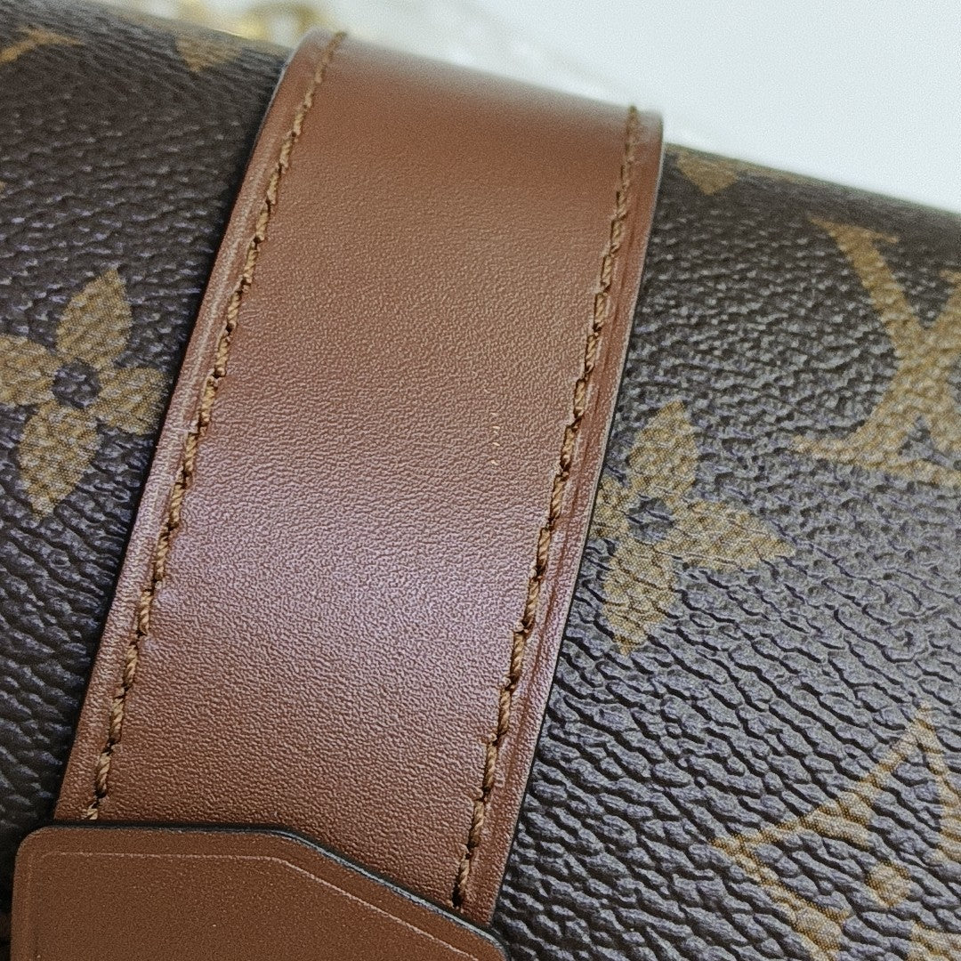 PAPILLON 19 Monogram Coated Canvas Brown