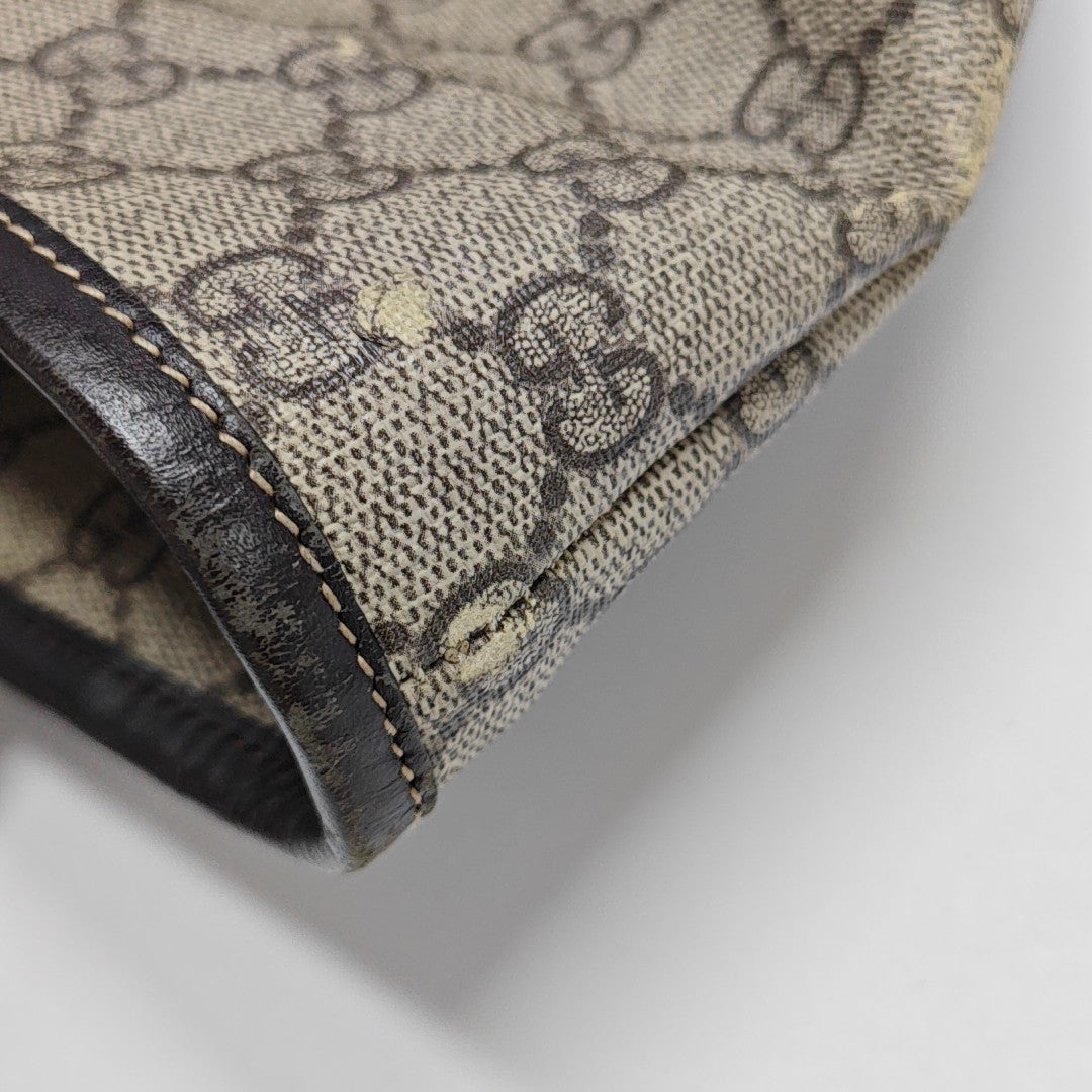 Monogram Coated Canvas Brown