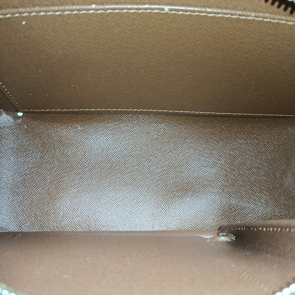 CITE MM Monogram Coated Canvas Brown