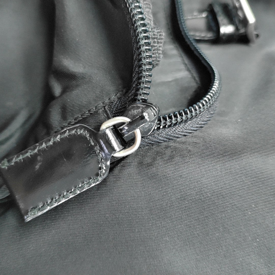 Mochila Re-Nylon de nailon negro