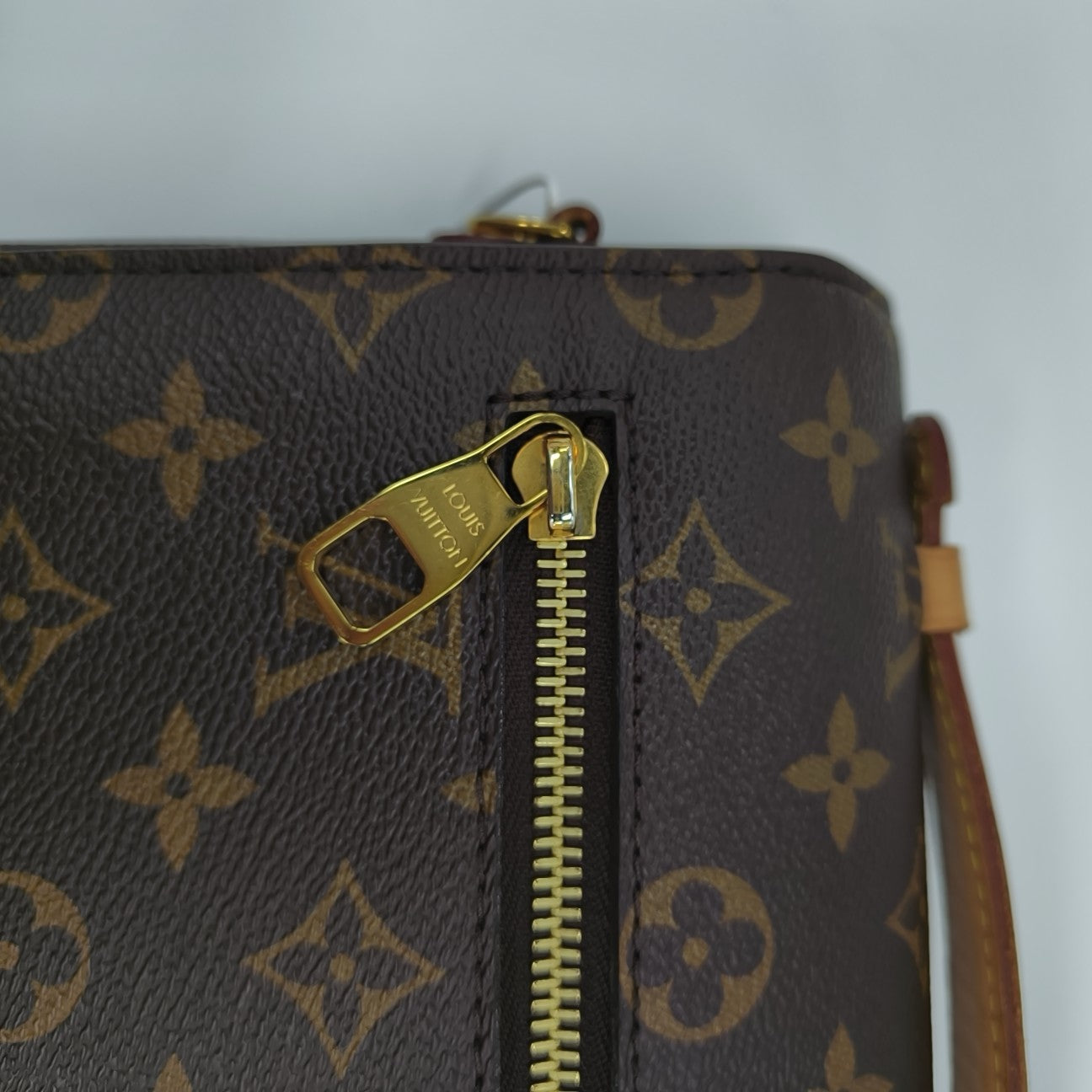 MÉTIS MM Monogram Coated Canvas Brown