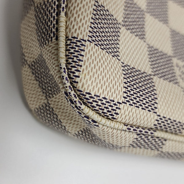 ACCESSOIRES GM Damier Azur Coated Canvas White