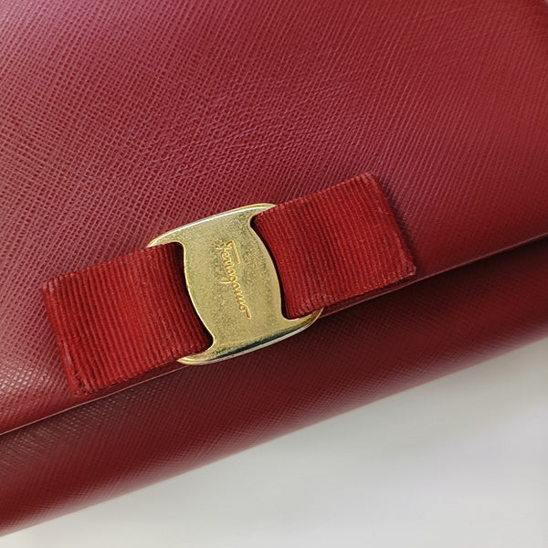 Ginny Calfskin Red