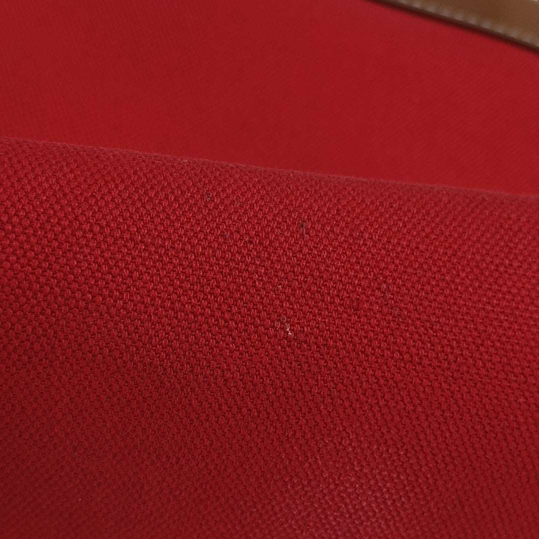 Canvas Shoulder Bag Red