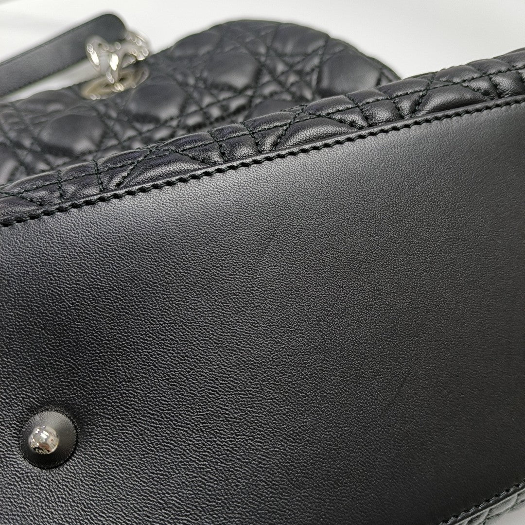 Dior Soft Cannage Calfskin Black