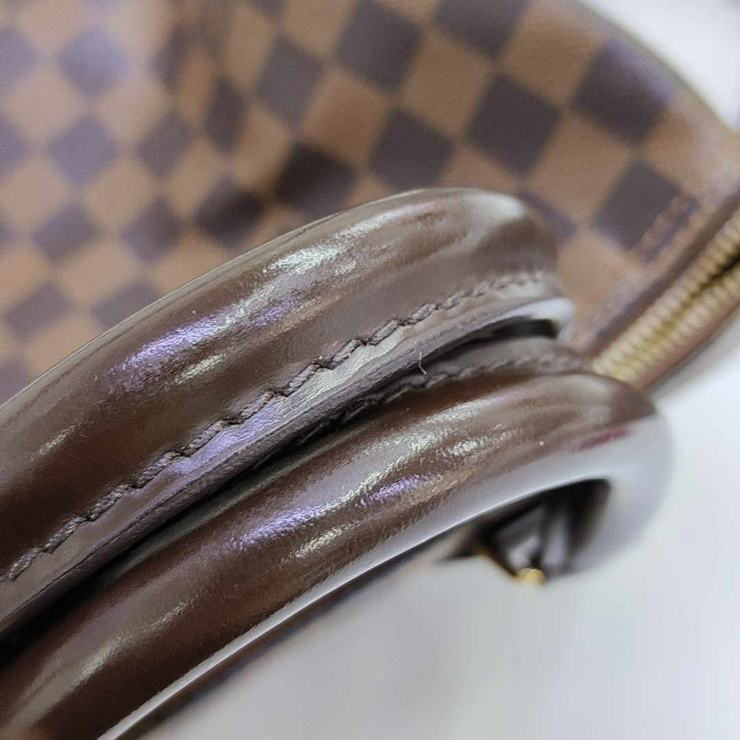 SPEEDY 25 Damier Ebene Coated Canvas Brown
