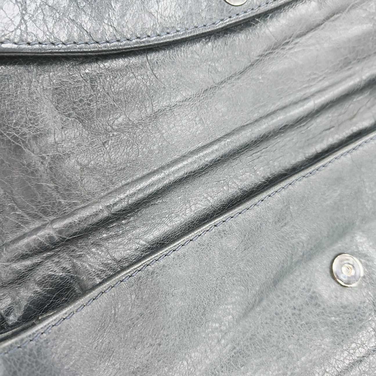 Classic City Small Lambskin Gray