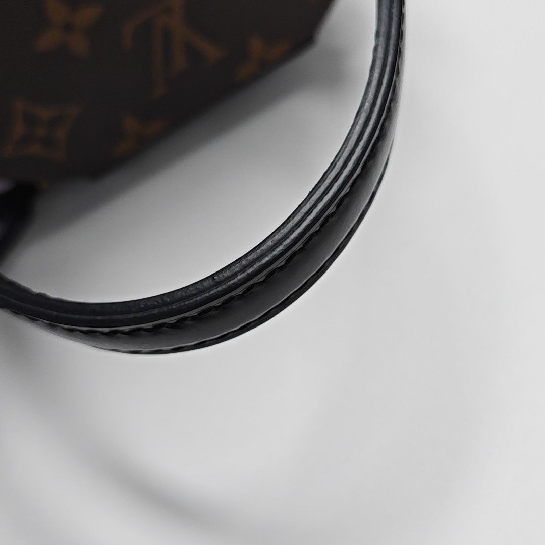 CANNES PM Monogram Coated Canvas Brown