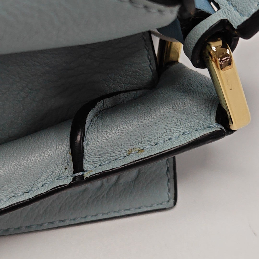 Puzzle Small Calfskin Multicolor