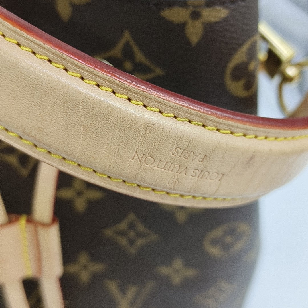 NÉONOÉ BB Monogram Coated Canvas Brown