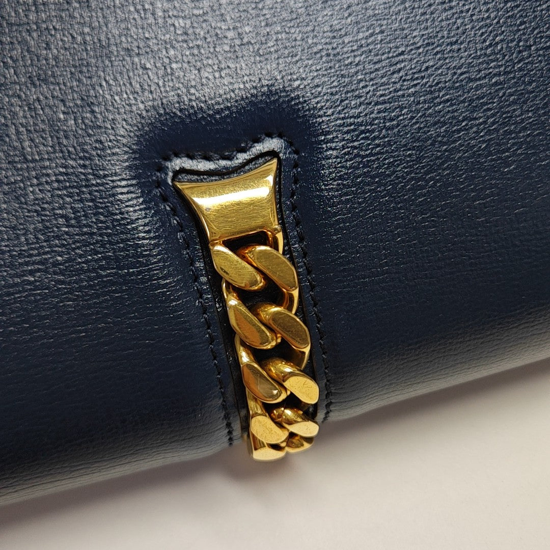 Sylvie 1969 Small Calfskin Blue