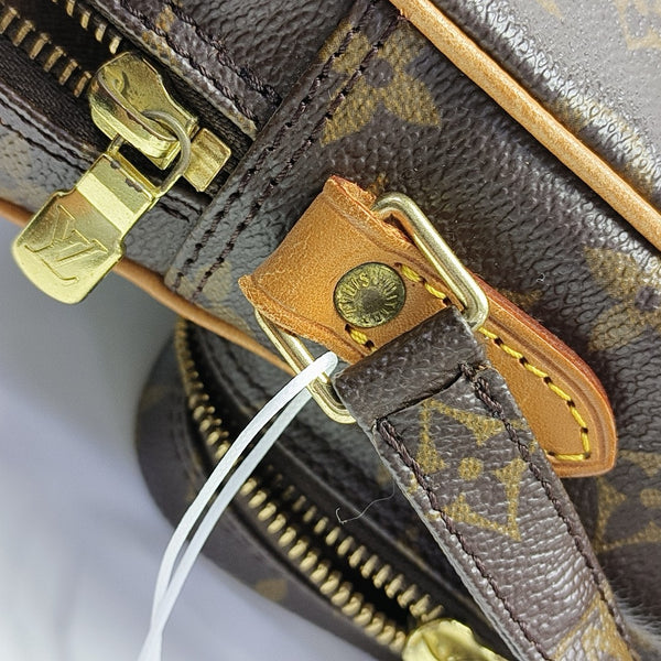 DANUBE Monogram Coated Canvas Brown
