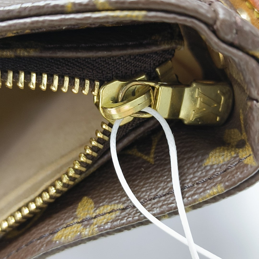 LOOPING GM Monogram Coated Canvas Brown