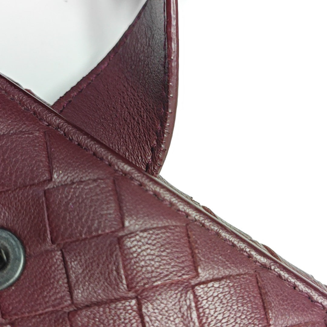 Calfskin Wallet Red