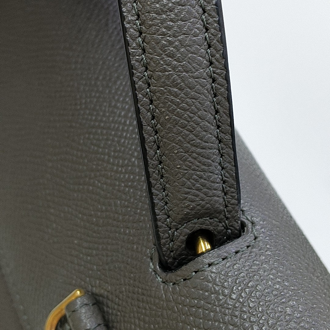 BELT Nano Calfskin Gray