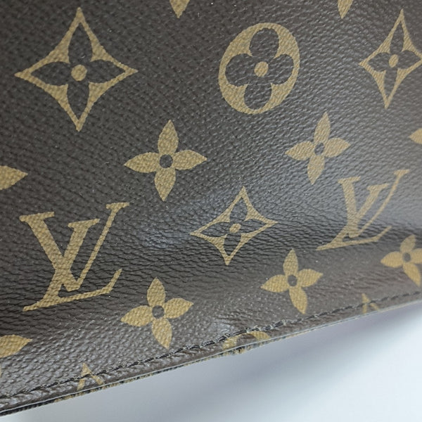 ONTHEGO GM Monogram Coated Canvas Brown