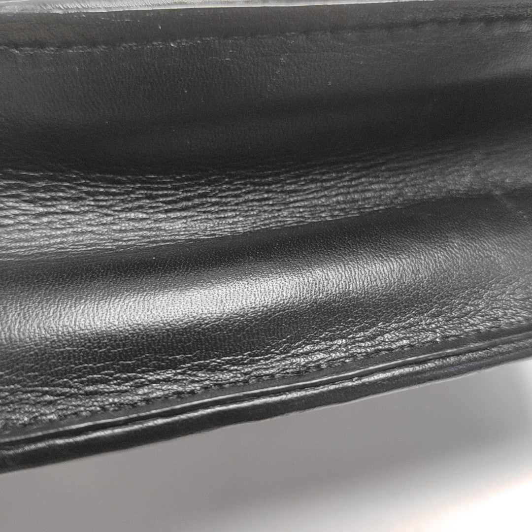 Matelassé Quilted Lambskin Black
