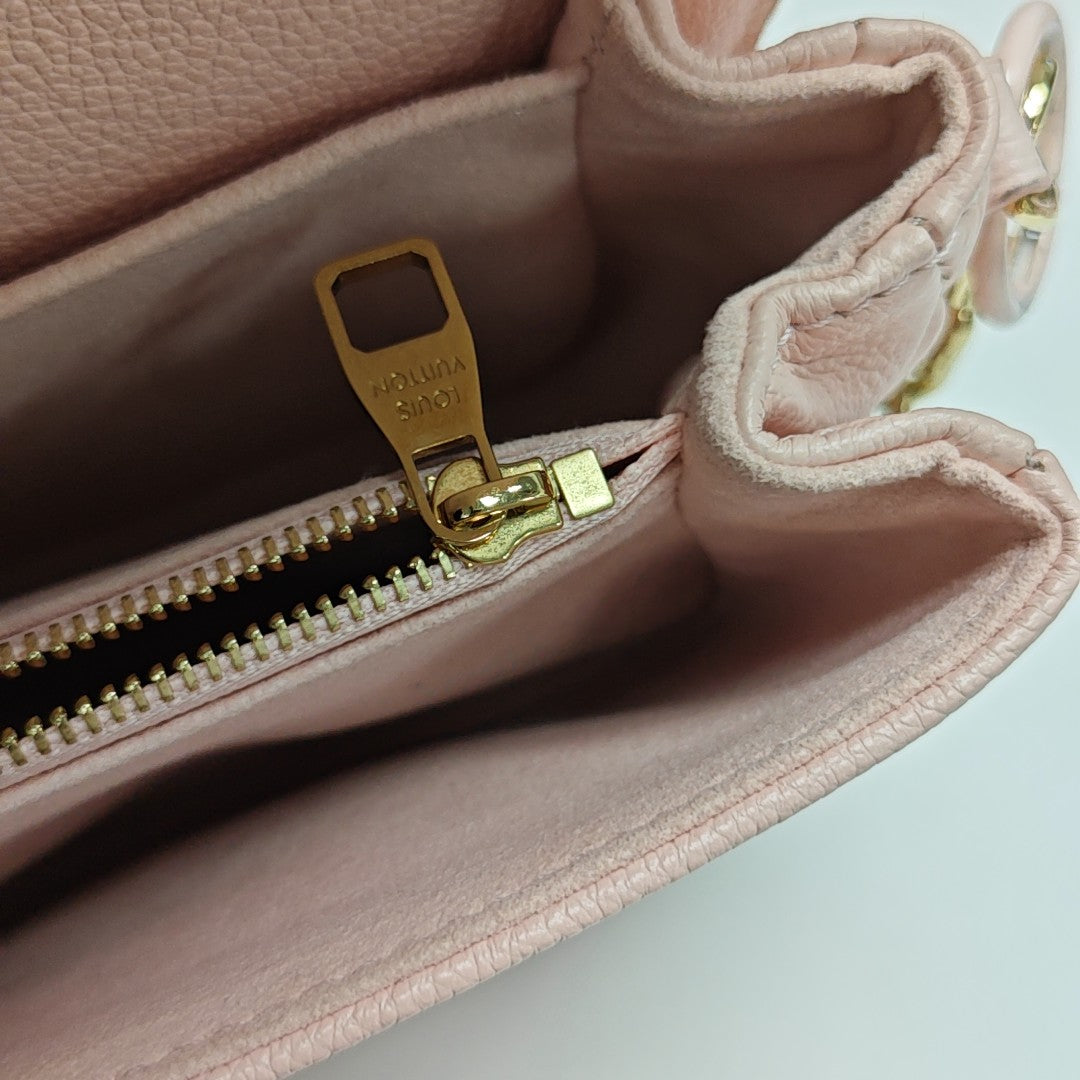 MÉTIS EAST WEST Monogram Calfskin Pink