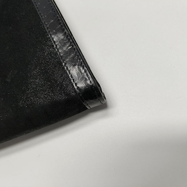 Canvas Top Handle Bag Black