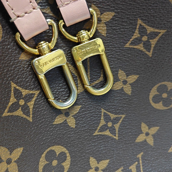 NÉONOÉ MM Monogram Coated Canvas Brown