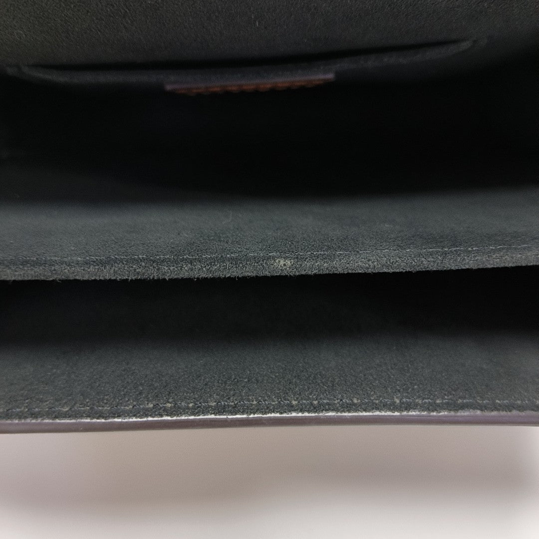DAUPHINE Mini Monogram Coated Canvas Brown