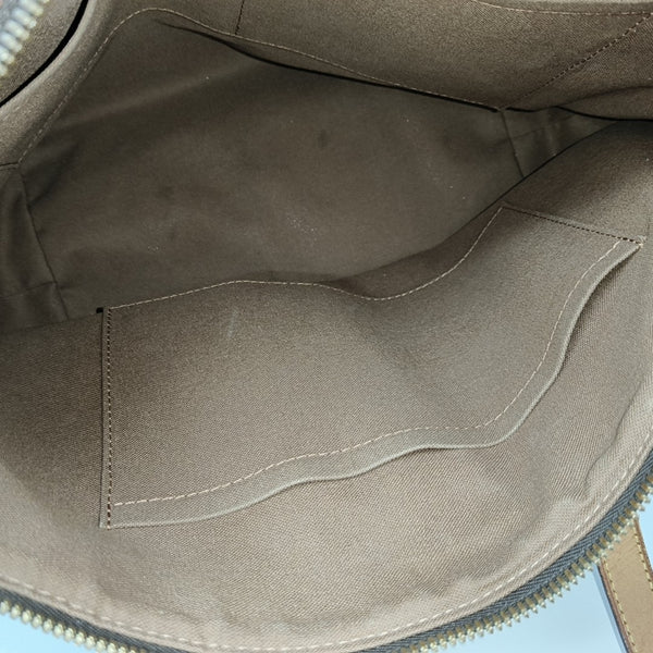PALERMO PM Monogram Coated Canvas Brown
