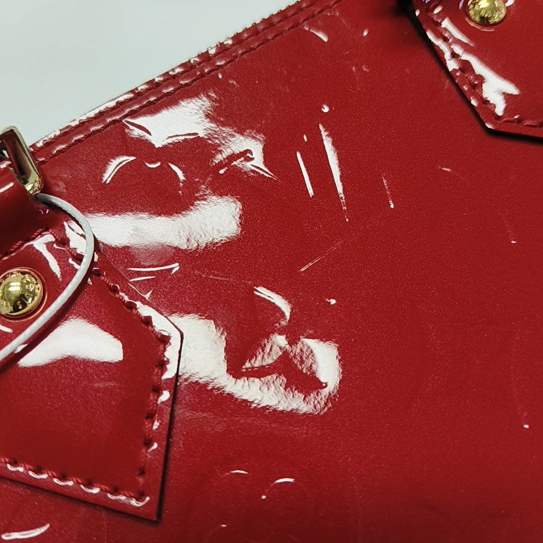 ALMA BB Patent Leather Red