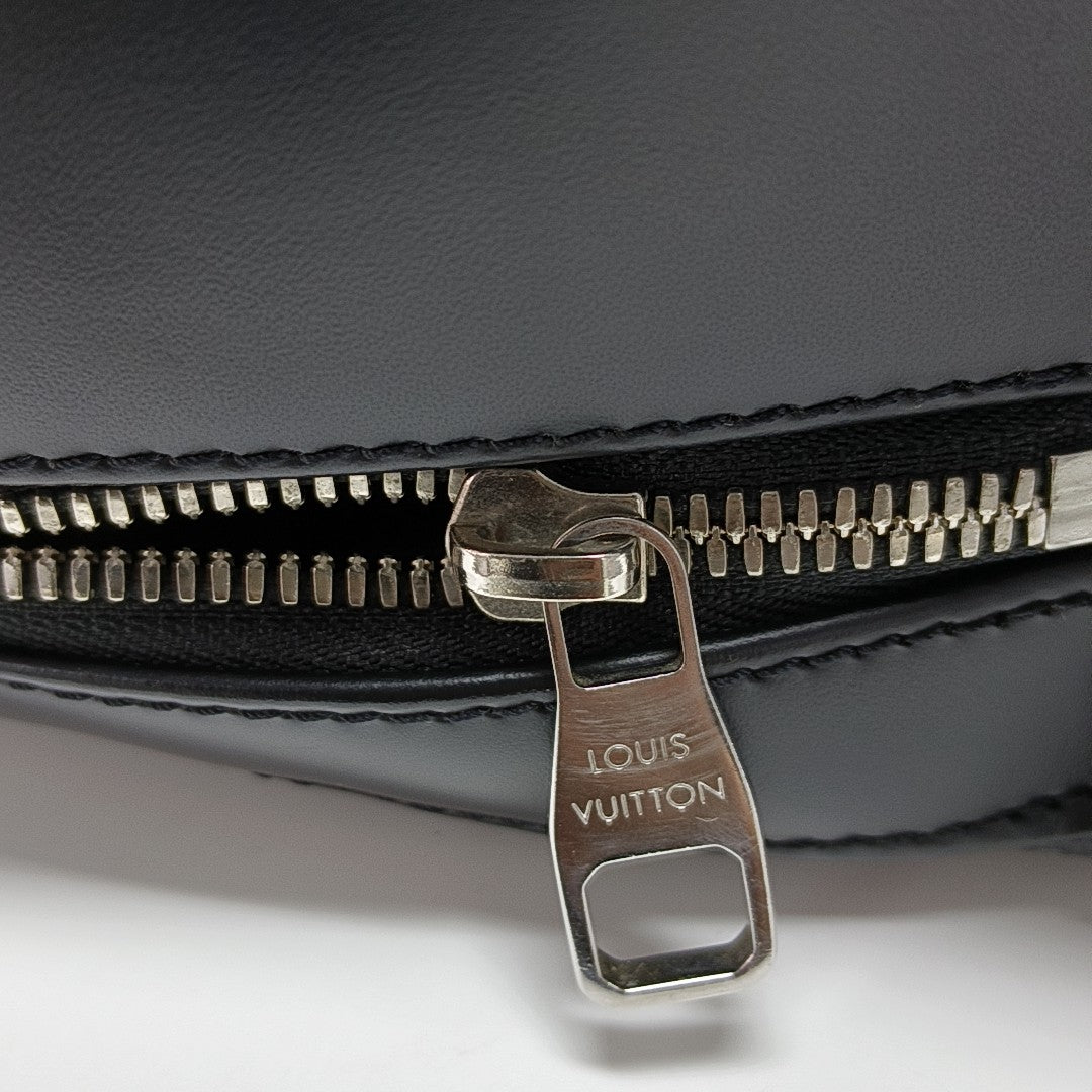 JOSH Damier Graphite Coated Canvas Gray