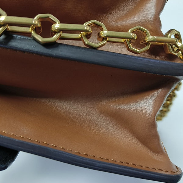 DAUPHINE MM Monogram Coated Canvas Brown