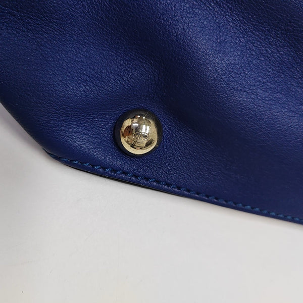 Piel de becerro Rockstud azul