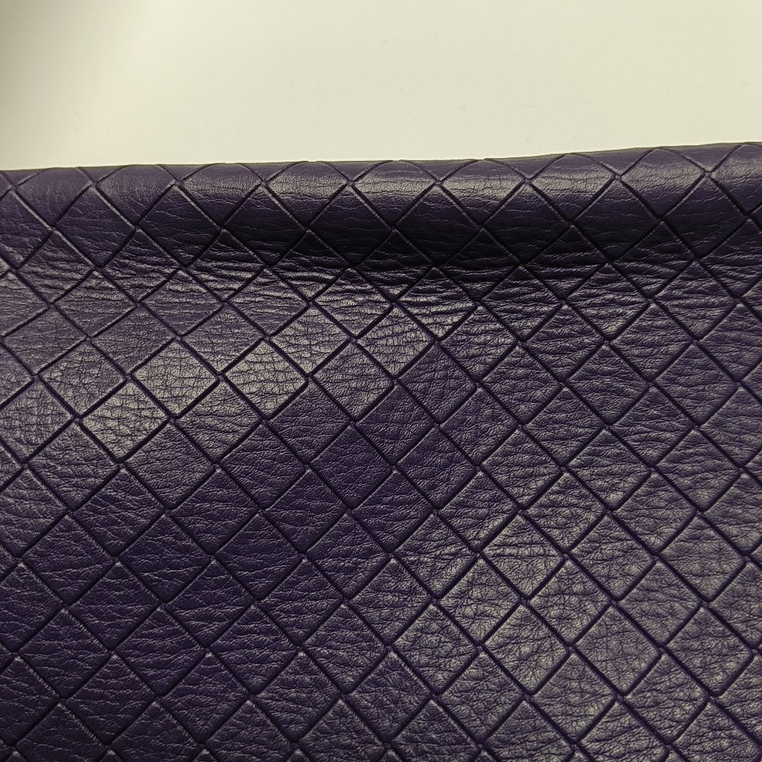 Calfskin Tote Bag Purple