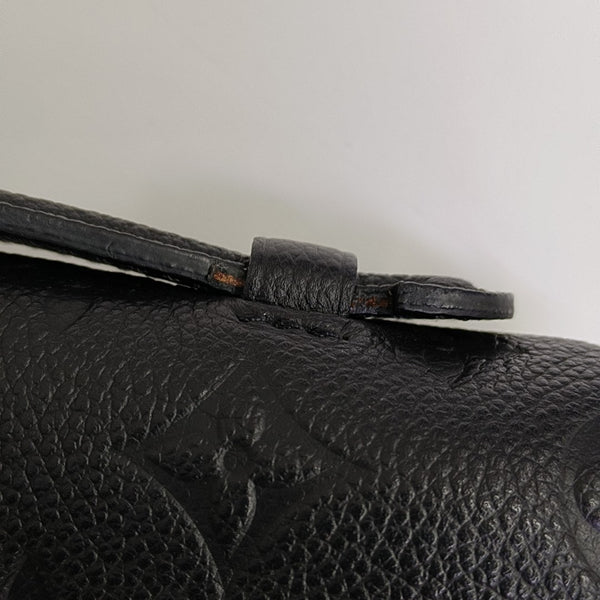 MÉTIS MM Monogram Calfskin Black