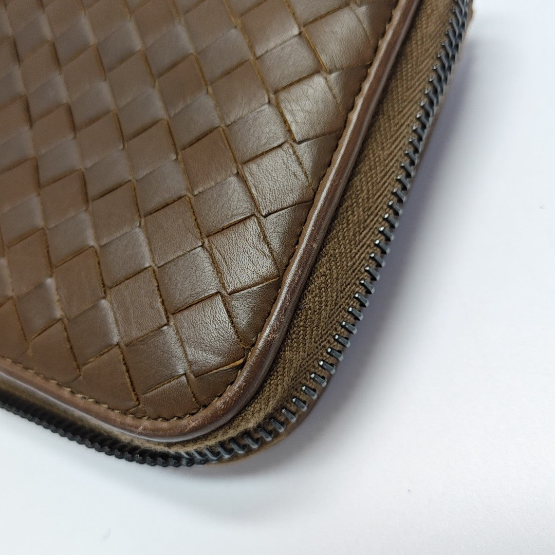 Lambskin Wallet Brown