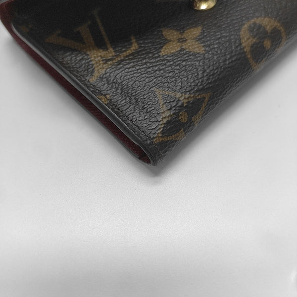 ROSALIE Monogram Coated Canvas Brown Wallet