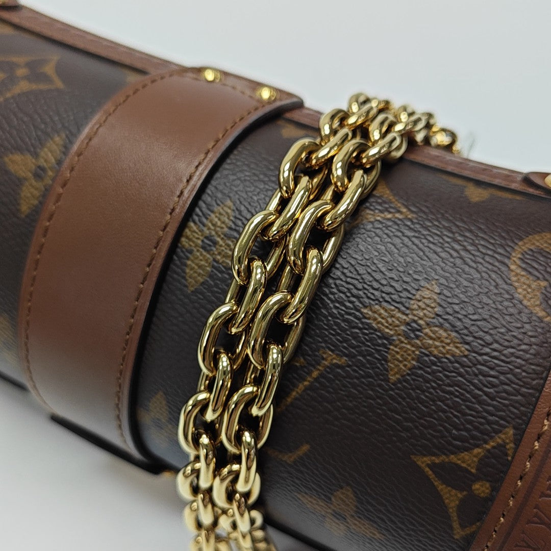 PAPILLON 19 Monogram Coated Canvas Brown