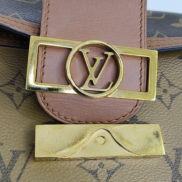 DAUPHINE WOC Monogram Coated Canvas Brown