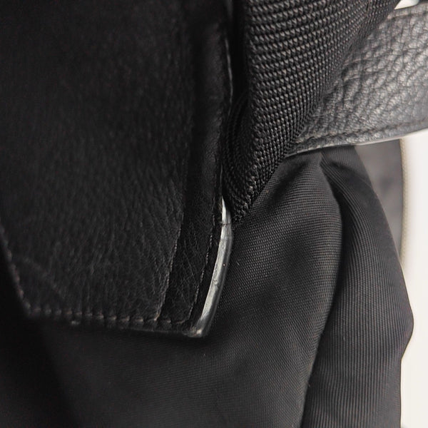 Nylon Backpack Black