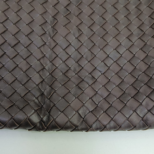 Calfskin Shoulder Bag Brown