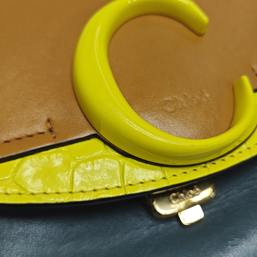 Chloé C Calfskin Multicolor