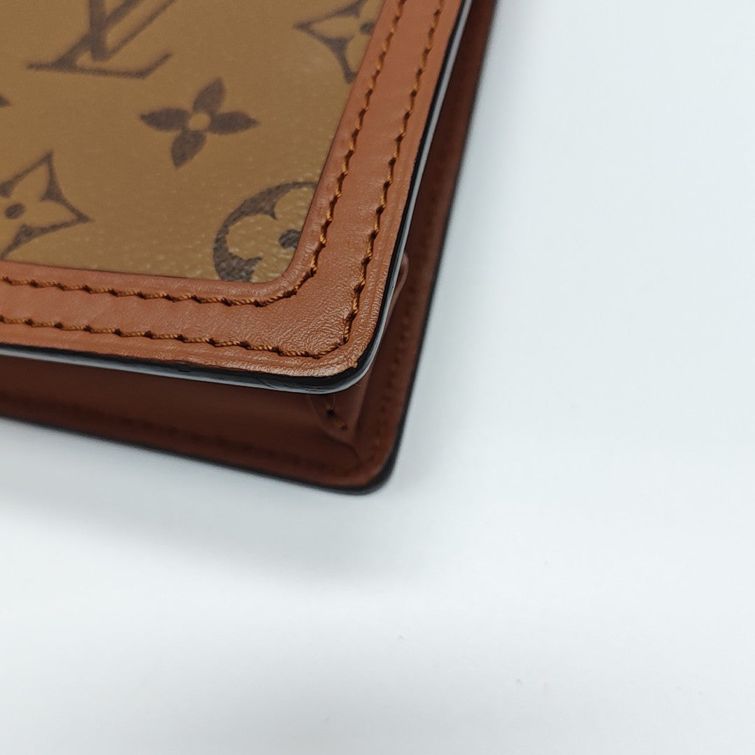 DAUPHINE Monogram Coated Canvas Brown