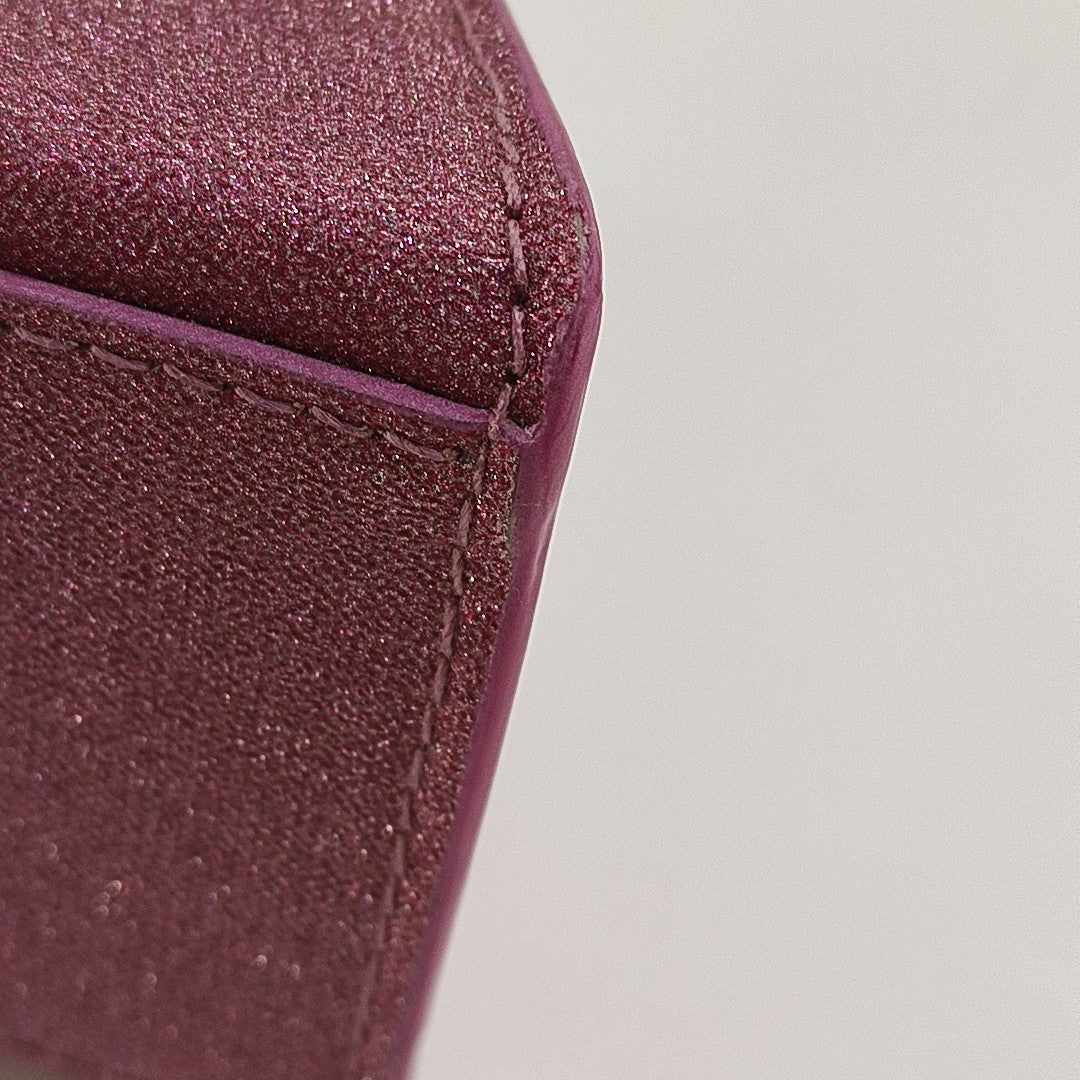 Hourglass XS Quilted Calfskin Red
