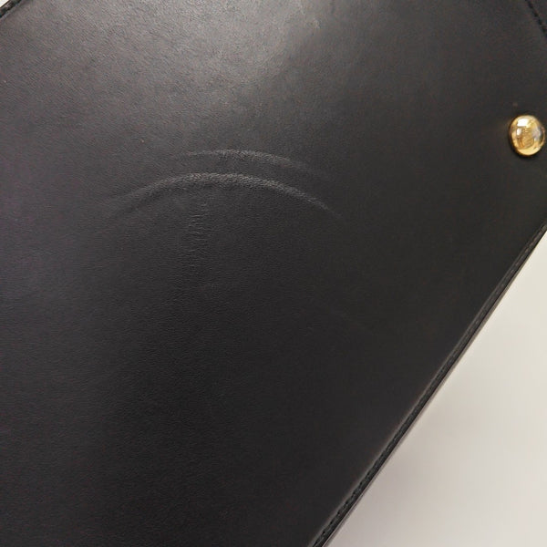 Calfskin Bucket Bag Black