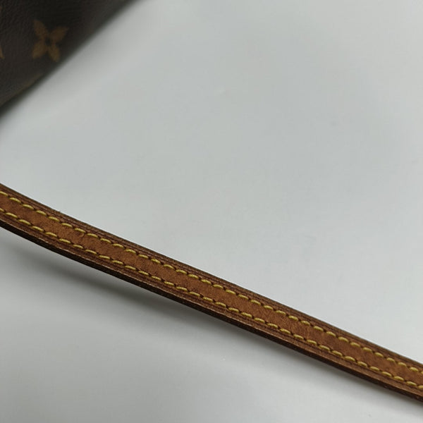 SPEEDY Nano Monogram Coated Canvas Brown